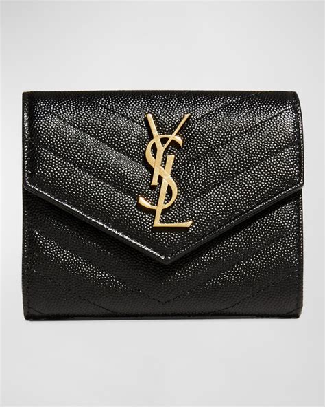 ysl foldover wallet|ysl wallet used.